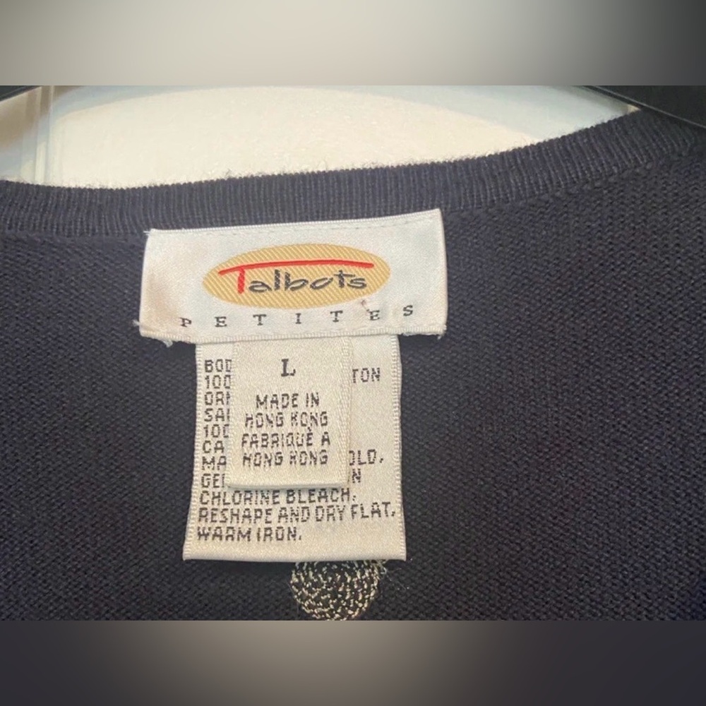 Talbots Cardigan, Button front - Picture 3 of 4